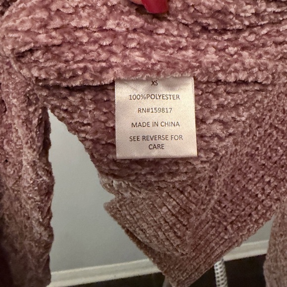 NWT Altar'd State Mauve Textured Knit Sweater - Picture 4 of 6